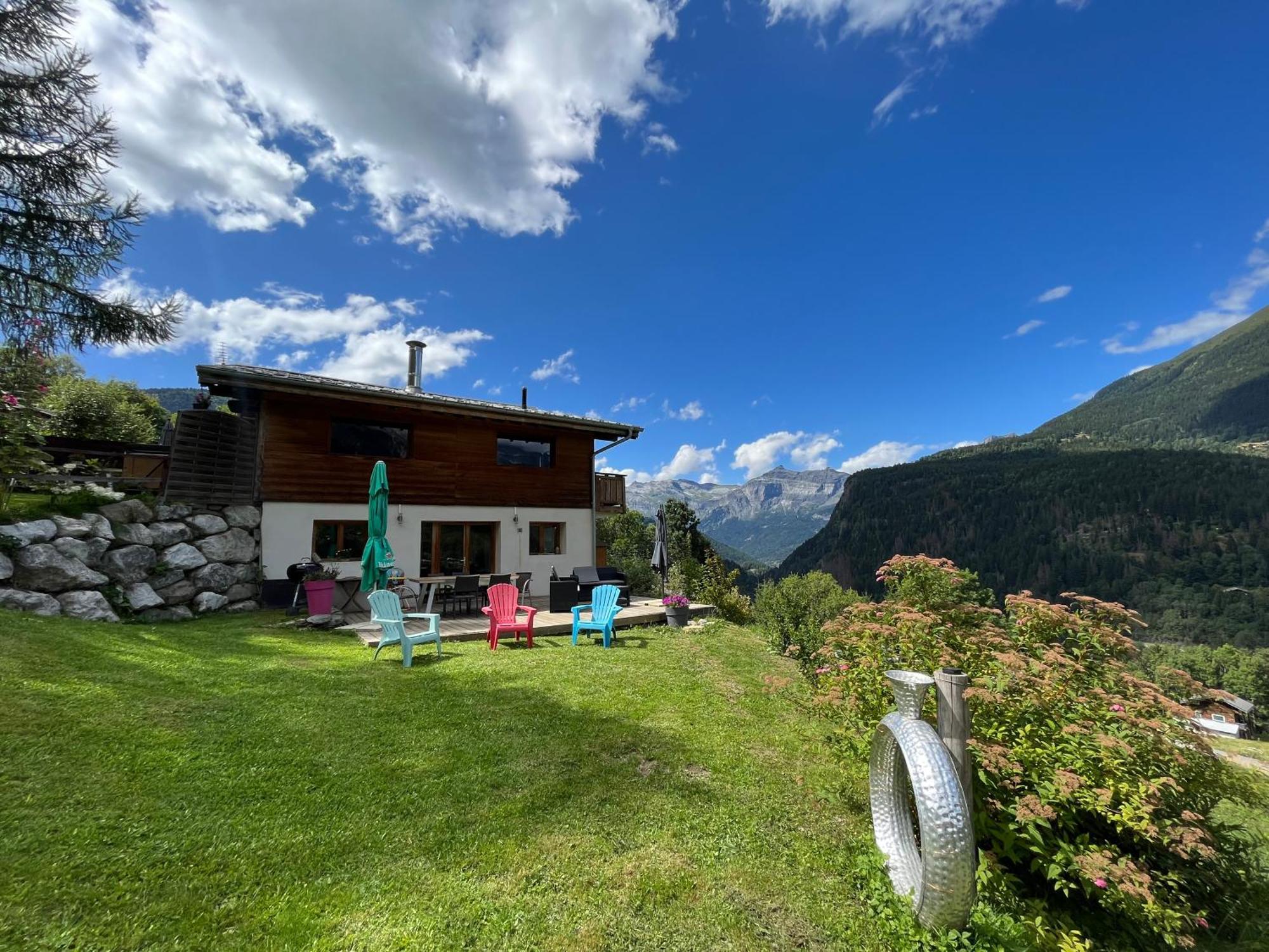 Amazing View Appartement Du Chalet 莱苏什 外观 照片