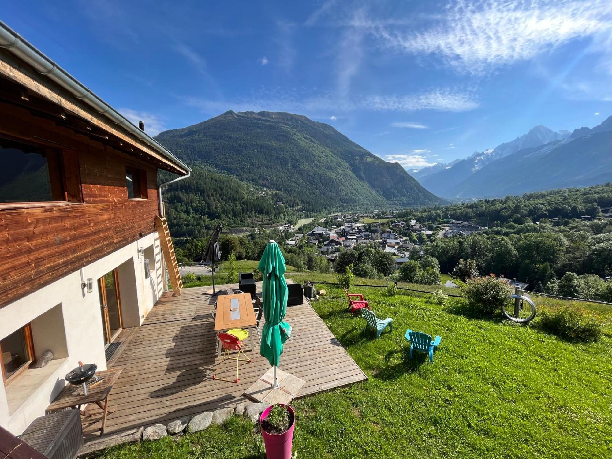 Amazing View Appartement Du Chalet 莱苏什 外观 照片